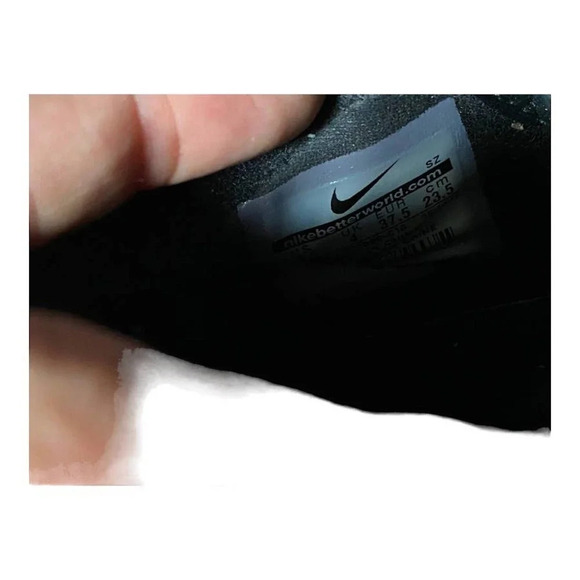 Nike ID Dunk Sky Hi Hidden Wedge Womens 6.5, UK 4, Black Red Sneakers 528899-016 - Picture 8 of 12